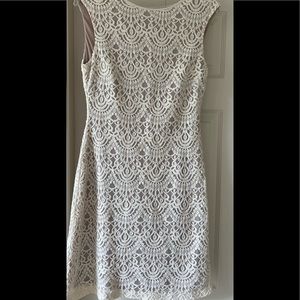 Jessica Howard Lace Knit Dress